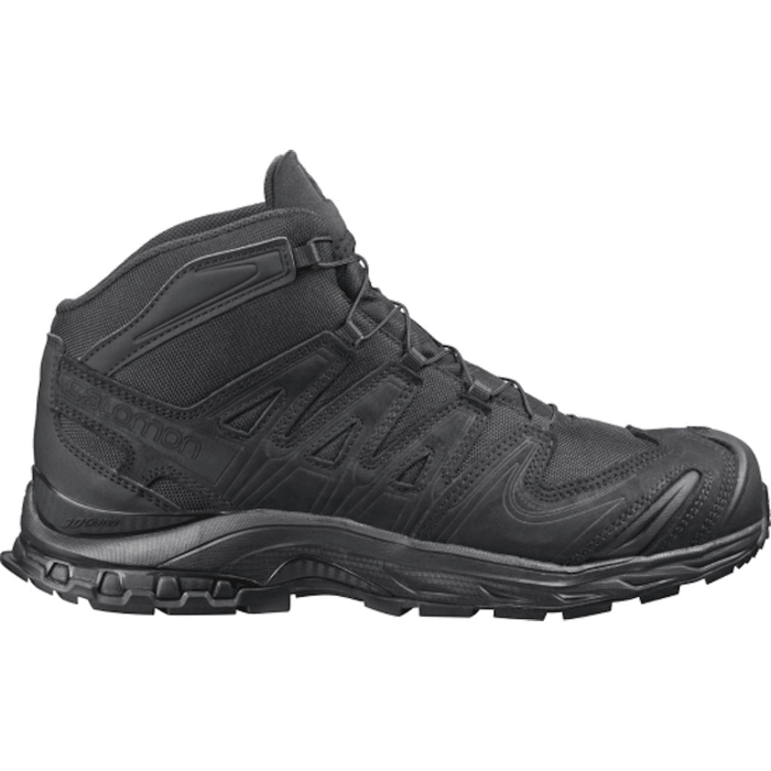 SALOMON XA FORCES MID WIDE EN unisex forces shoes - black - SALOMON - Evelostore