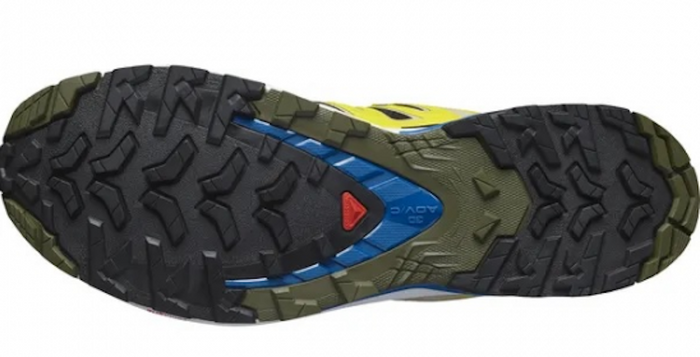 SALOMON XA PRO 3D V9 GTX trail running shoes - black/yellow/blue