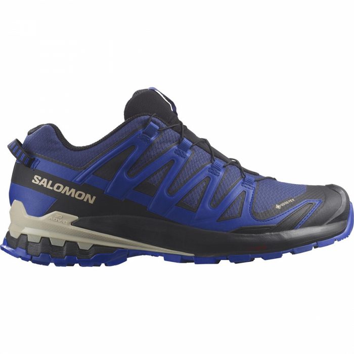 SALOMON XA PRO 3D V9 GTX trail running shoes - blue/black