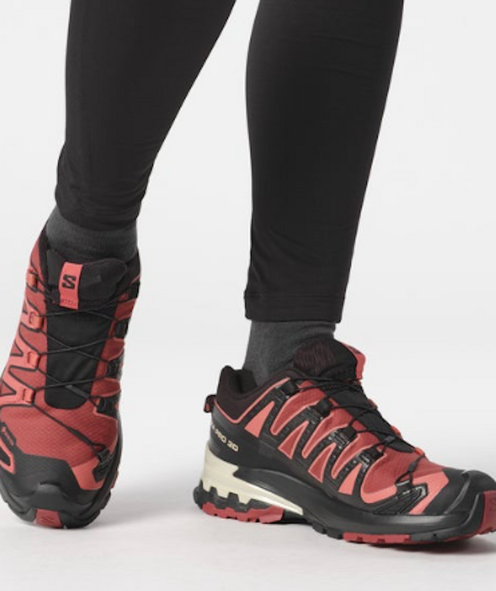 SALOMON XA PRO 3D V9 GTX W trail running shoes - black/red