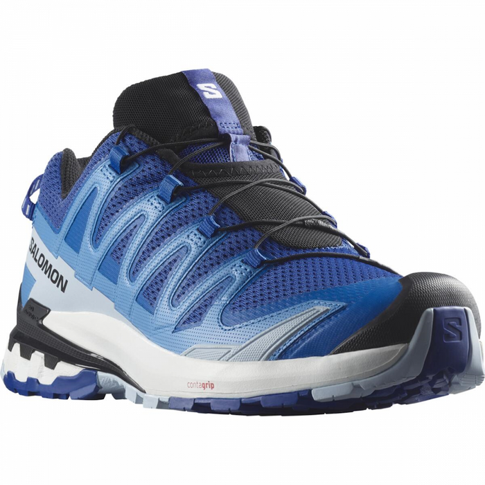 SALOMON XA PRO 3D V9 trail running shoes - blue/white