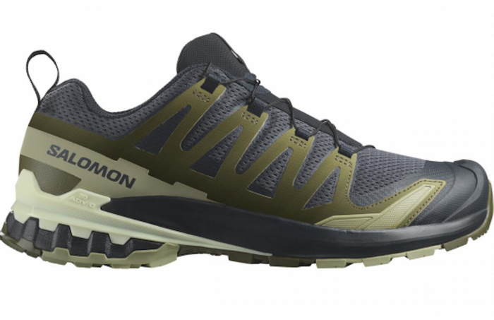 SALOMON XA PRO 3D V9 trail running shoes - dark blue/dark green