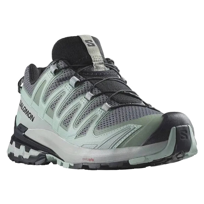SALOMON XA PRO 3D V9 W trail running shoes - light blue/green/grey