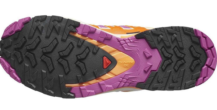 SALOMON XA PRO 3D V9 W trail running shoes - white/pink/orange