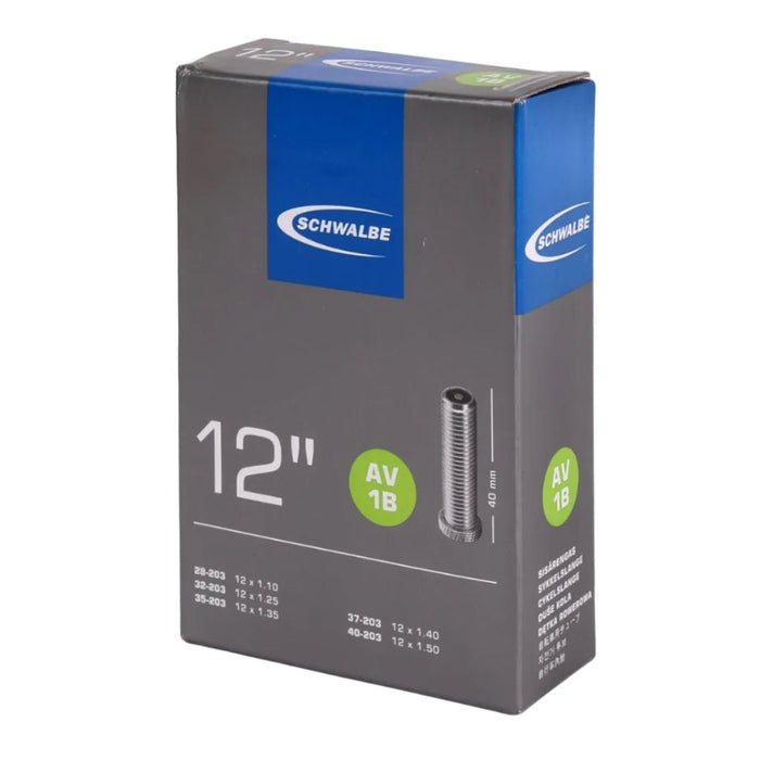 SCHWALBE 12 x 1.75 - 2.4 AV 40mm bicycle tube - SCHWALBE - Evelostore