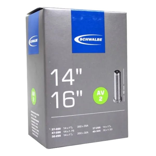 SCHWALBE 14 x 32 - 47 AV 40mm tube - SCHWALBE - Evelostore