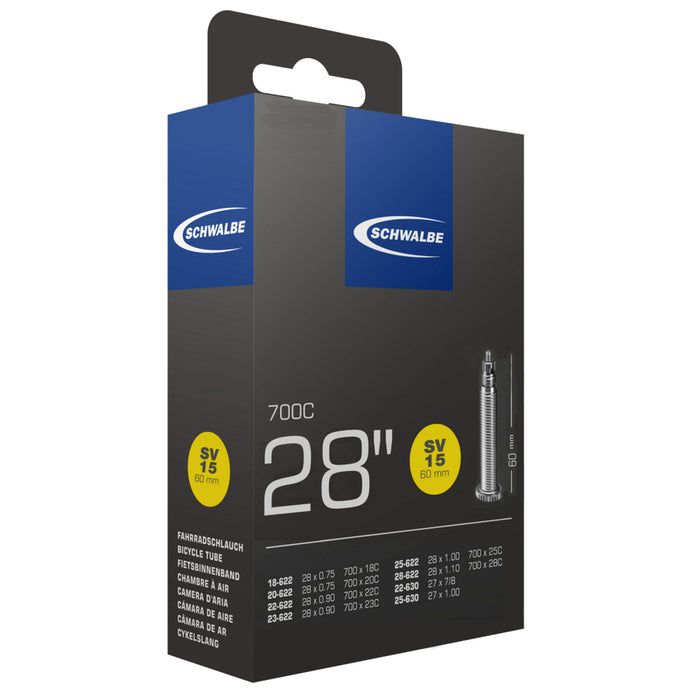 SCHWALBE 700 x 18-28 Presta tube 60mm