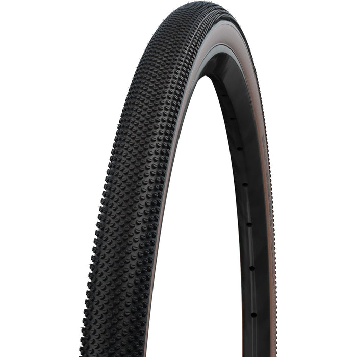 SCHWALBE G - ONE ALLROUND 700 x 35C tubeless tire - RaceGuard I ADDIX I Bronze Sidewall - SCHWALBE - Evelostore