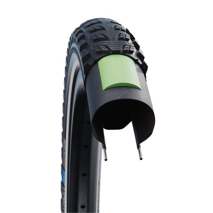 SCHWALBE MARATHON 365 28" tire - GreenGuard I ADDIX 4Season I BLack+Reflex - SCHWALBE - Evelostore