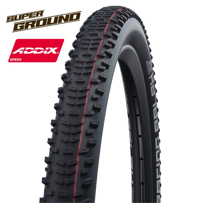 SCHWALBE RACING RALPH 29" tire - EVO | AddixSpeed | SuperGround | TLEasy I E - 25 - SCHWALBE - Evelostore