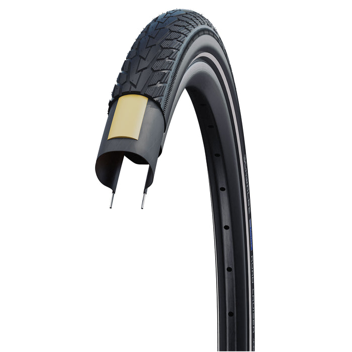 SCHWALBE ROAD CRUISER 28" tire - K - Guard | Green Compound | Black+Reflex - SCHWALBE - Evelostore