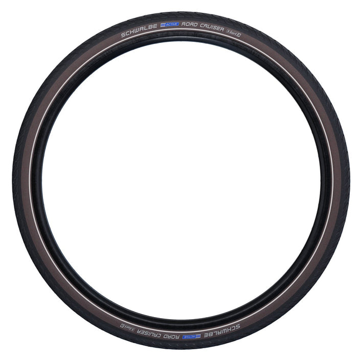 SCHWALBE ROAD CRUISER 28 x 1.60 tire - K - Guard | Green Compound I Black/Coffee+Reflex - SCHWALBE - Evelostore