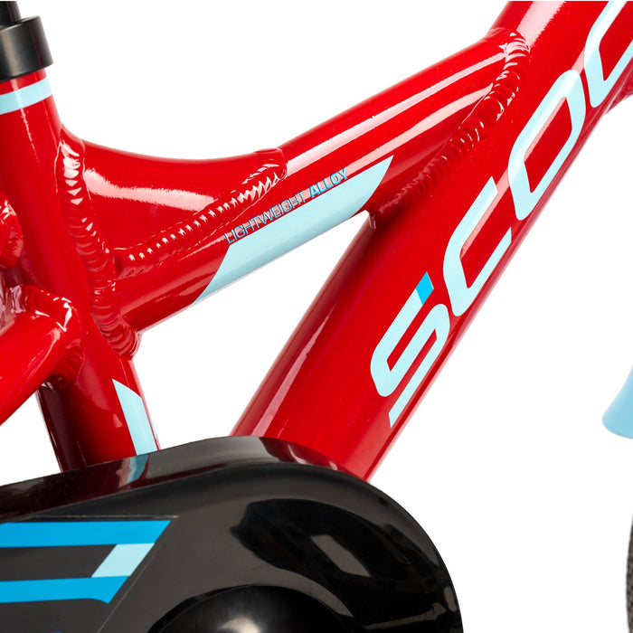 S'COOL XXLITE 12 kids bicycle - red/light blue - S'COOL - Evelostore
