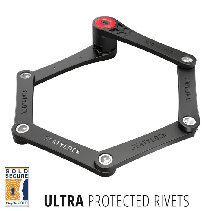 SEATYLOCK FOLDYLOCK bike lock - 100 cm - SEATYLOCK - Evelostore