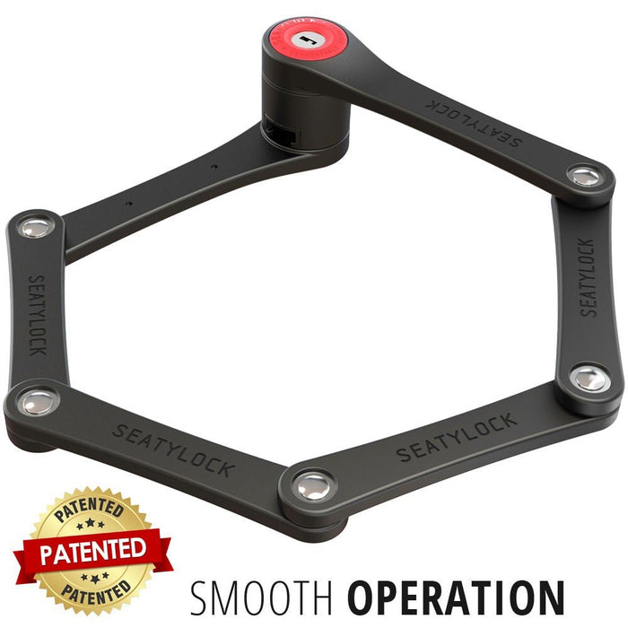 SEATYLOCK FOLDYLOCK bike lock - 75 cm - SEATYLOCK - Evelostore