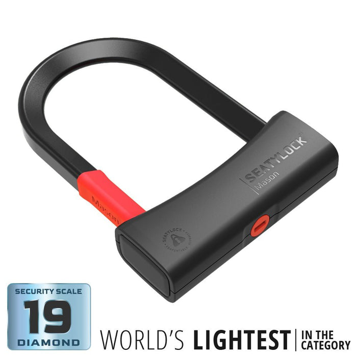 SEATYLOCK MASON bike lock - 14 cm - SEATYLOCK - Evelostore