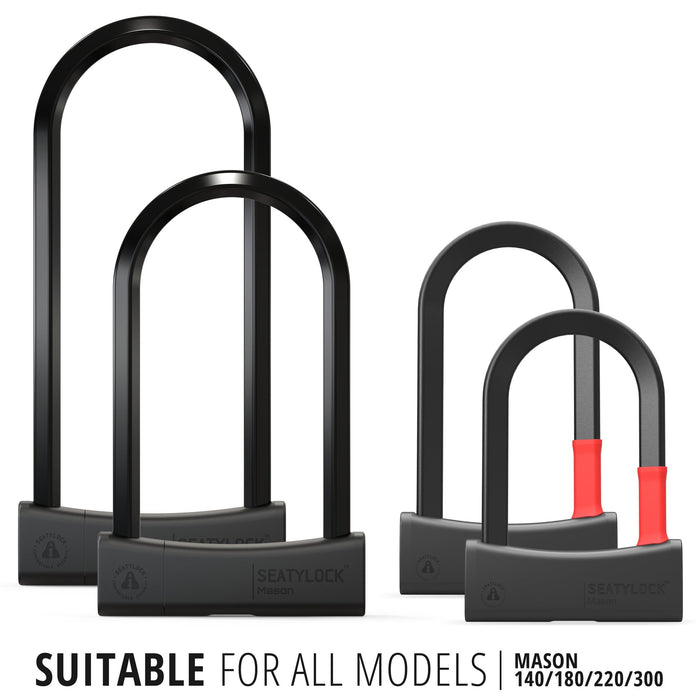 SEATYLOCK mounting bracket (Mason U - Locks) - SEATYLOCK - Evelostore