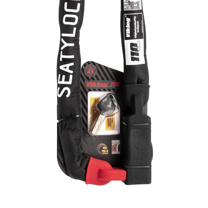 SEATYLOCK VIKING GOLD bike lock - 110 cm - SEATYLOCK - Evelostore