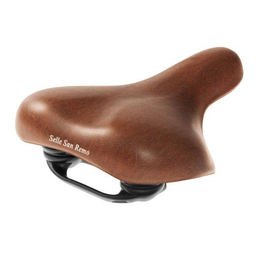 SELLE SAN REMO LINDAU saddle - brown - SELLE SAN REMO - Evelostore