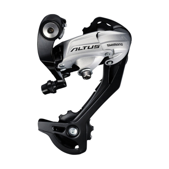SHIMANO ALTUS RD - M370 SGS rear derailleur - silver - SHIMANO - Evelostore