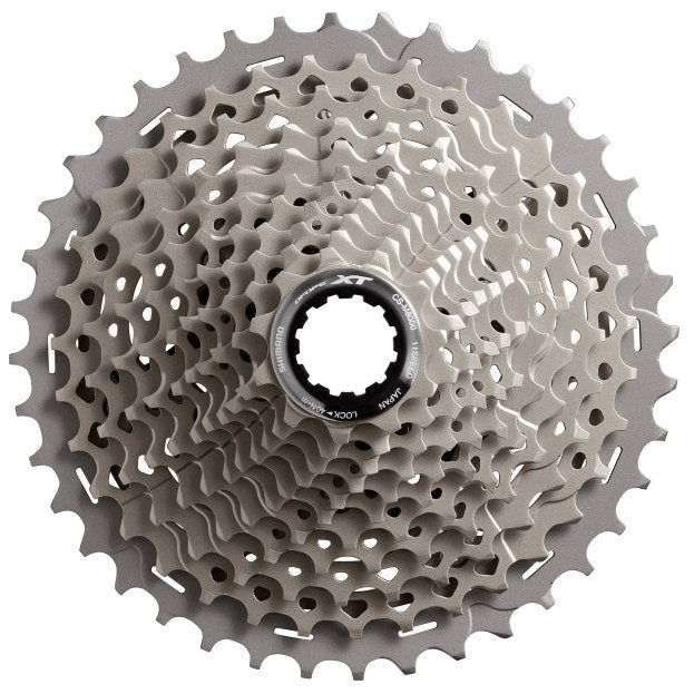 SHIMANO DEORE XT CS - M8000 Cassette – 11 - Speed – Silver - SHIMANO - Evelostore