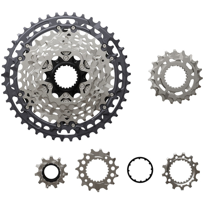 SHIMANO DEORE XT CS - M8200 cassette HyperGlide+ Micro Spline 12 - speed - SHIMANO - Evelostore