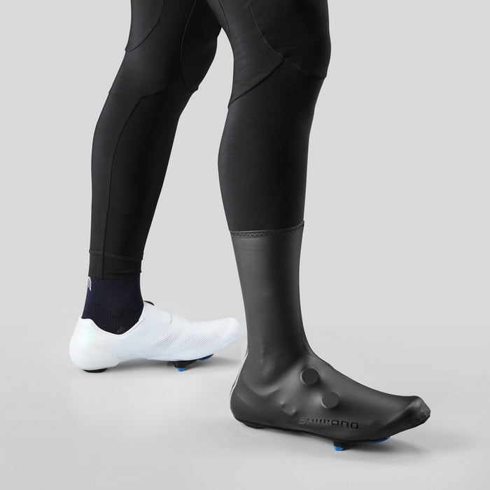 SHIMANO Dual Fit Rain Shoe Covers – black