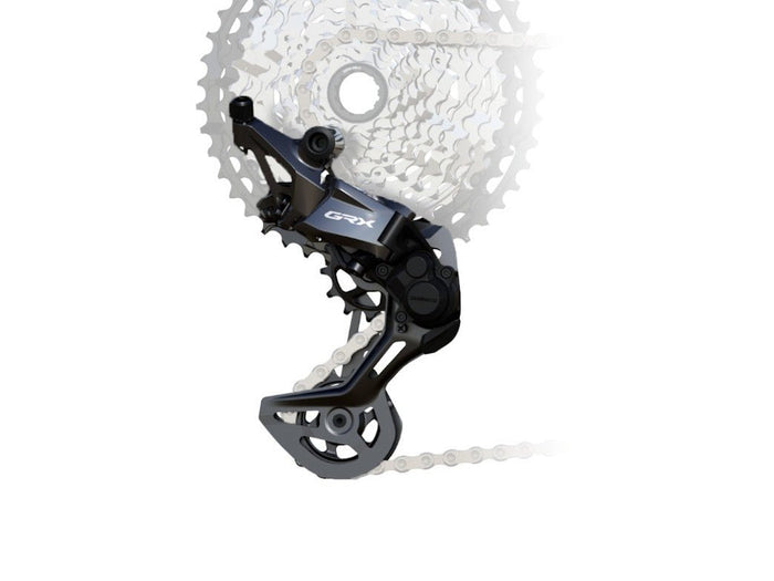 SHIMANO RD - RX822 GRX GS 12 speed rear derailleur - SHIMANO - Evelostore