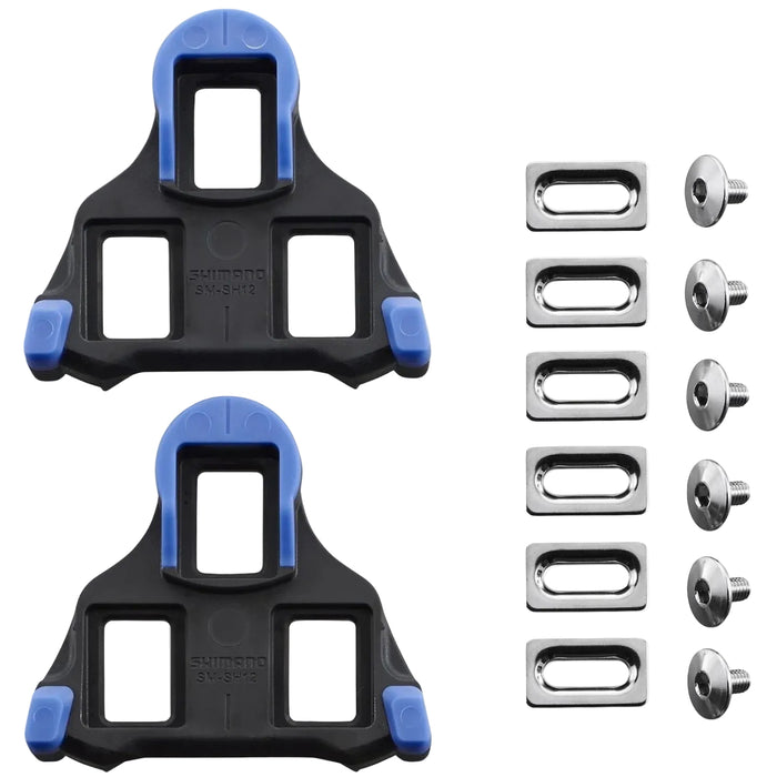 SHIMANO SM - SH12 cleats - blue - SHIMANO - Evelostore