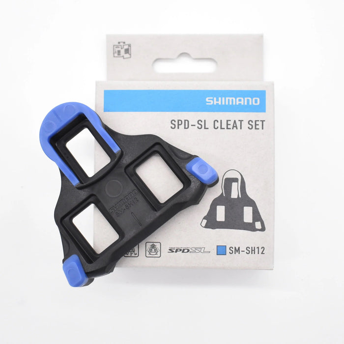 SHIMANO SM - SH12 cleats - blue - SHIMANO - Evelostore