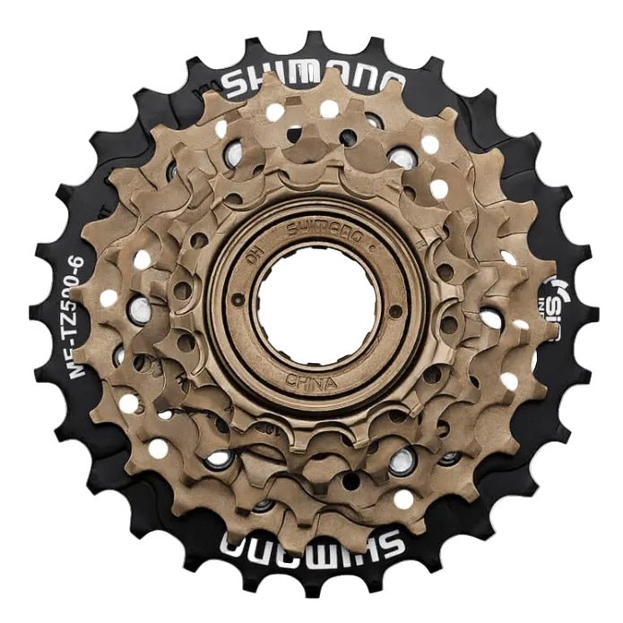 SHIMANO TOURNEY MF - TZ500 freewheel 6 speed - SHIMANO - Evelostore