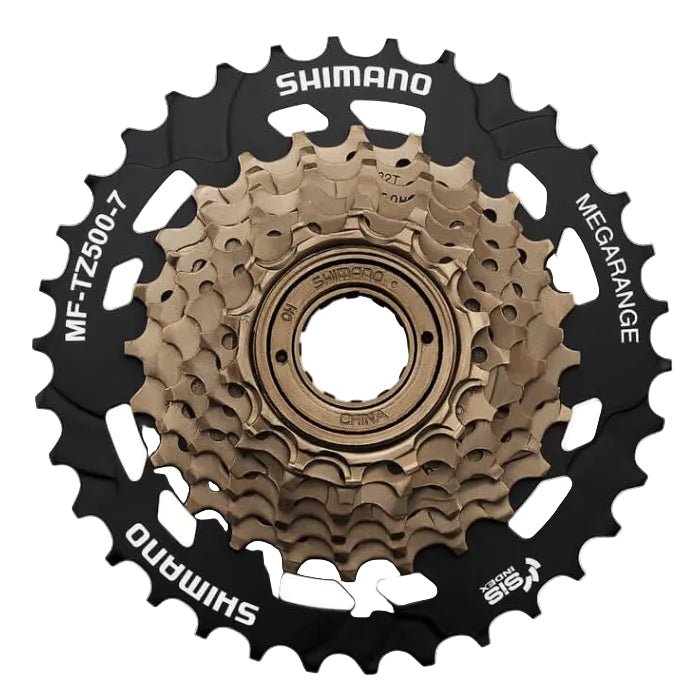 SHIMANO TOURNEY MF - TZ500 freewheel 7 speed - SHIMANO - Evelostore