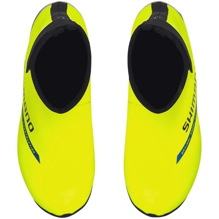SHIMANO XC THERMAL shoecovers - neon yellow - SHIMANO - Evelostore