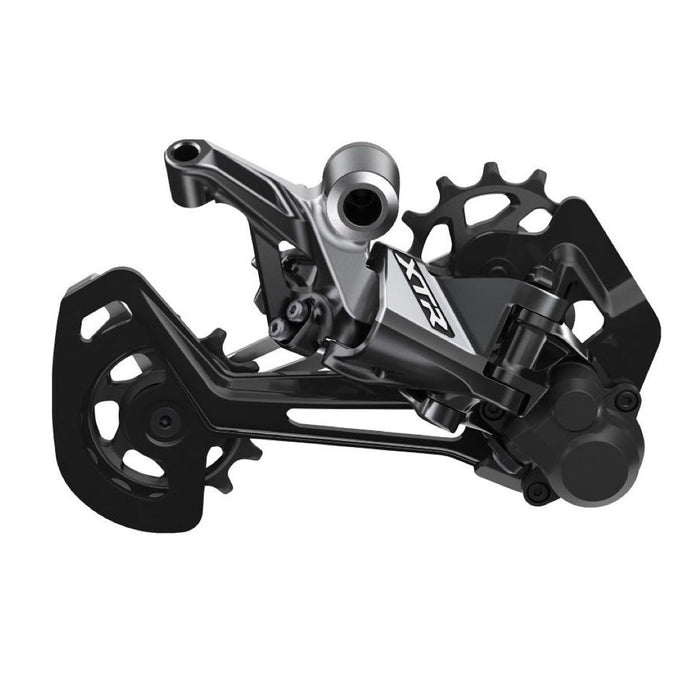 SHIMANO XTR RD - M9100 Shadow RD+ Rear Derailleur SGS - 1x12 - speed - black/silver - SHIMANO - Evelostore