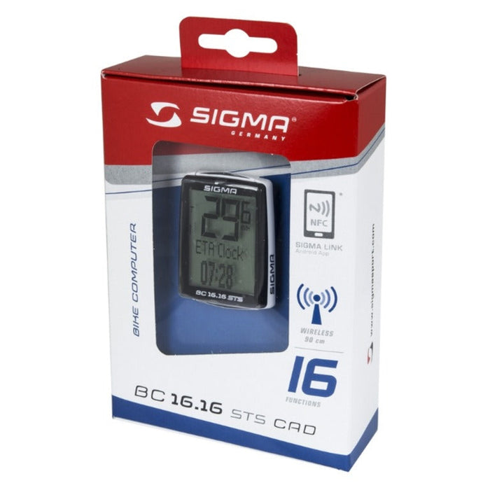 SIGMA BC 16.16 STS CAD Wireless cycling computer - black