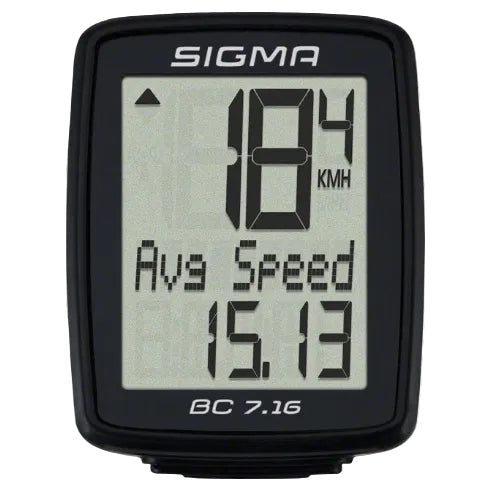 SIGMA BC 7.16 Wired cycling computer - black