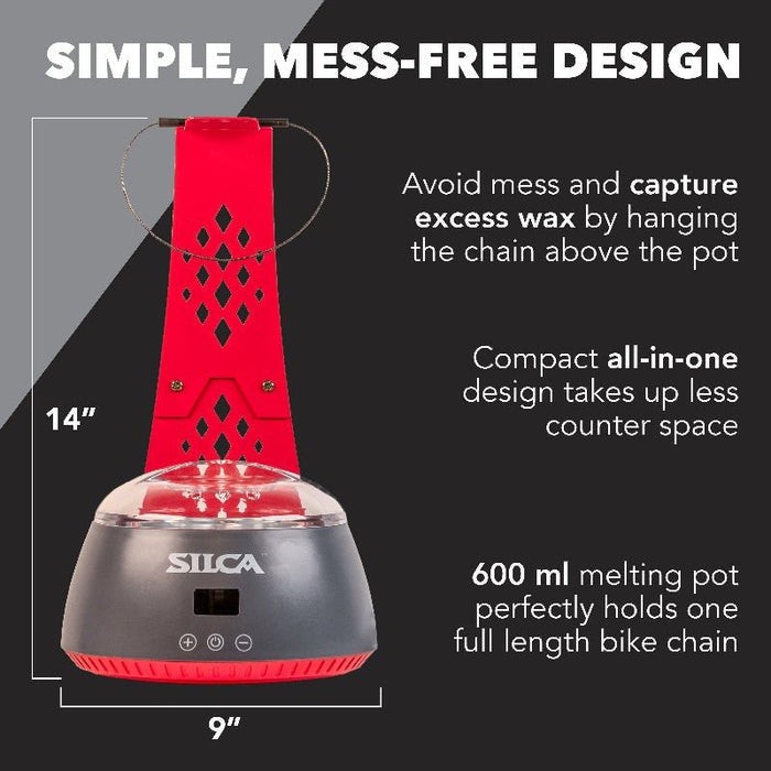 SILCA CHAIN WAXING SYSTEM - EU plug - SILCA - Evelostore