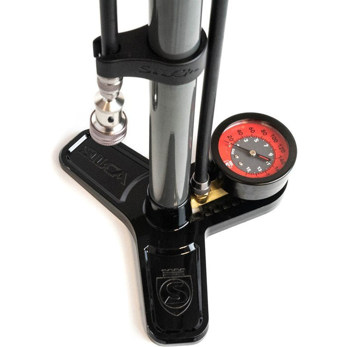 SILCA PISTA PLUS floor pump - black - SILCA - Evelostore