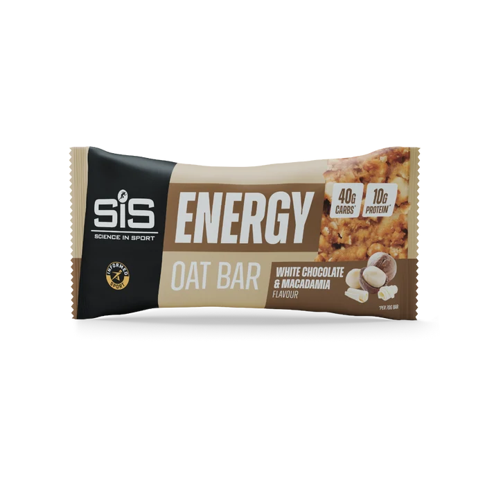 SIS ENERGY Oat Bare 12pcs x 70g - White Chocolate & Macadamia