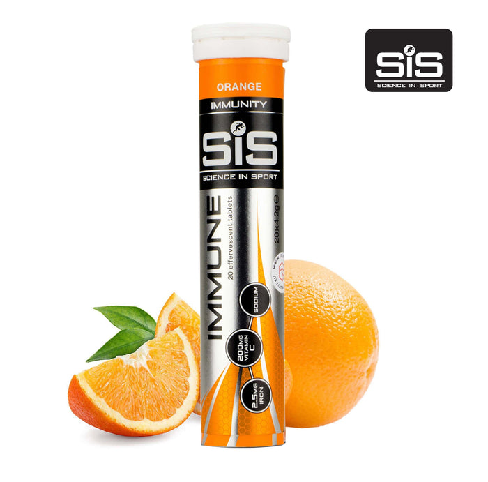 SIS Nutrition Tablet Go IMMUNE 20x4g orange - SIS - Evelostore
