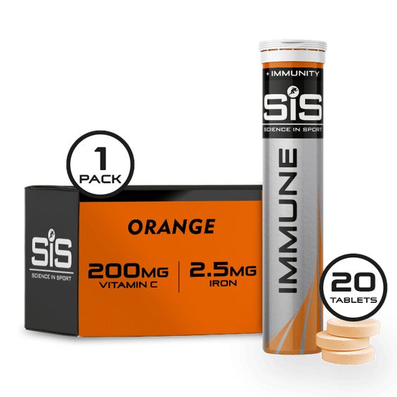 SIS Nutrition Tablet Go IMMUNE 20x4g orange - SIS - Evelostore