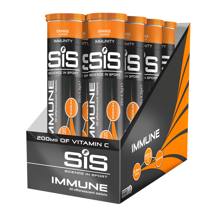 SIS Nutrition Tablet Go IMMUNE 20x4g orange - SIS - Evelostore