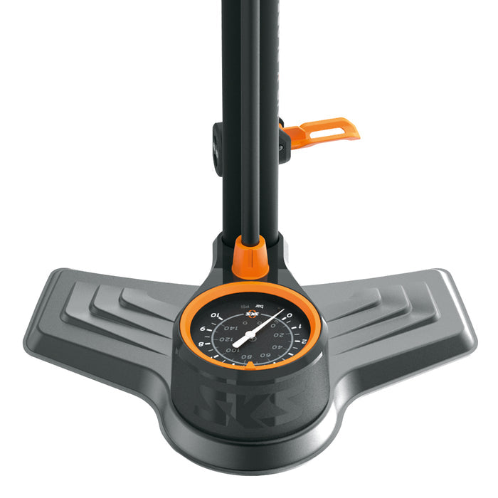 SKS AIR - X - PLORER 10.0 floor pump - black - SKS - Evelostore