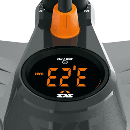 SKS AIR - X - PLORER DIGI 10.0 floor pump - black - SKS - Evelostore