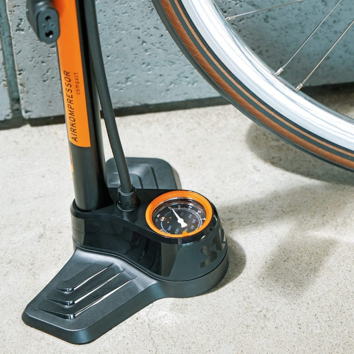 SKS AIRKOMPRESSOR COMPACT 10.0 floor pump - black - SKS - Evelostore