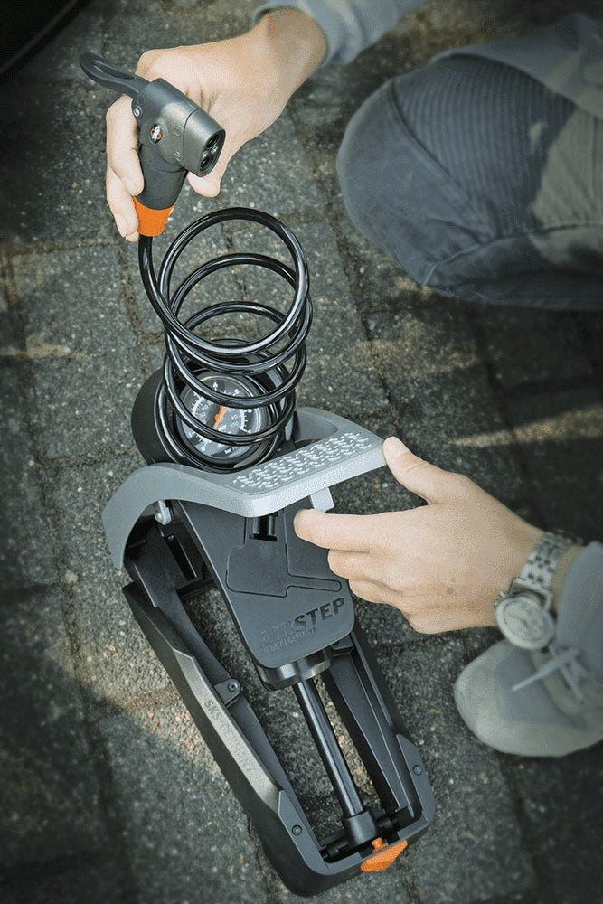 SKS AIRSTEP floor pump - black - SKS - Evelostore