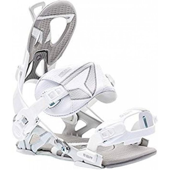 SP CORE FASTEC snowboard bindings - white/grey - SP BINDINGS - Evelostore