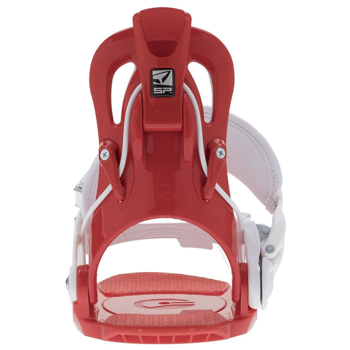 SP FASTEC KIDDO snowboard bindings - red/white - SP BINDINGS - Evelostore