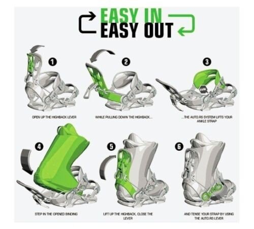 SP FASTEC KIDDO snowboard bindings - red/white - SP BINDINGS - Evelostore