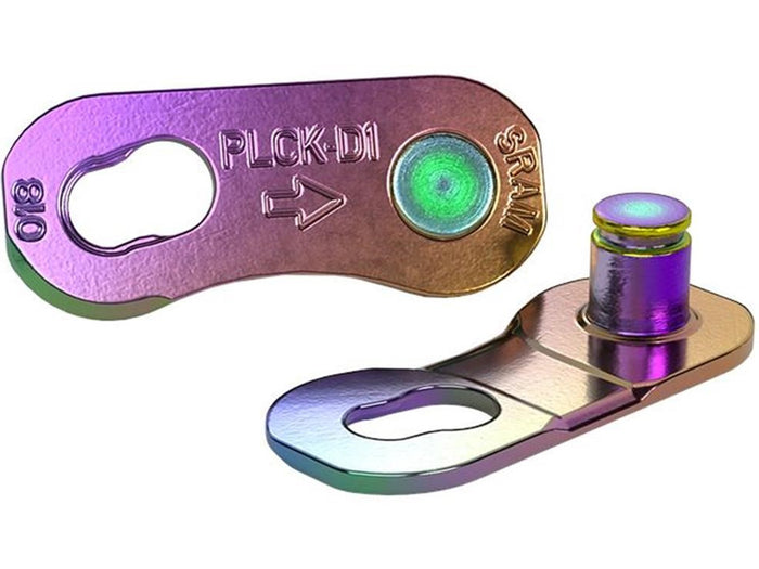 SRAM FORCE AXS E1 Flattop 12/13-speed Chain - purple with powerlock